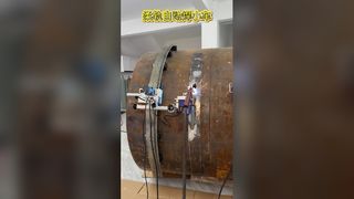Магнитная каретка для сварки труб с вибрацией