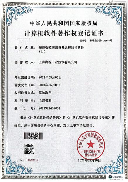 Китай Hyzont(Shanghai) Industrial Technologies Co.,Ltd. Сертификаты