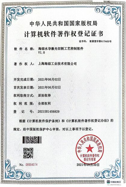 Китай Hyzont(Shanghai) Industrial Technologies Co.,Ltd. Сертификаты